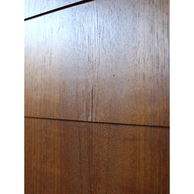 Brown Vintage Danish Chest of Drawers in Teak, 1960s For Sale - Image 8 of 11