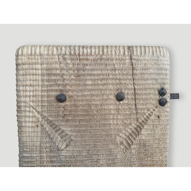 Andrianna Shamaris Couture Hand Carved Doors Or Coffee Table Top For Sale - Image 11 of 18
