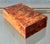 Late 20th Century Vintage Burl Wood Lidded Box For Sale - Image 5 of 12