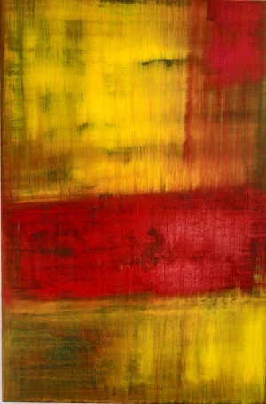 "Morocco 3" Contemporary Original Abstract Painting by Nina Weintraub