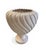 White Pair of Neoclassical Italian Spiral Ceramic Urns For Sale - Image 8 of 12
