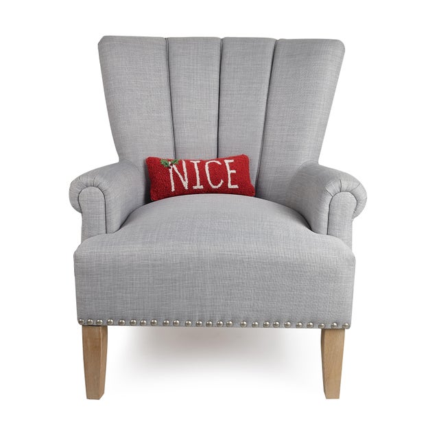 100% wool hooked throw pillow / accent pillow. Cotton/Velvet Blend backing. Includes 100% polyester insert with zipper...