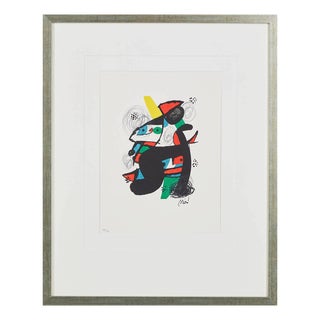 Joan Miró, La Mélodie Acide, Planche XI, 1980, Lithograph For Sale