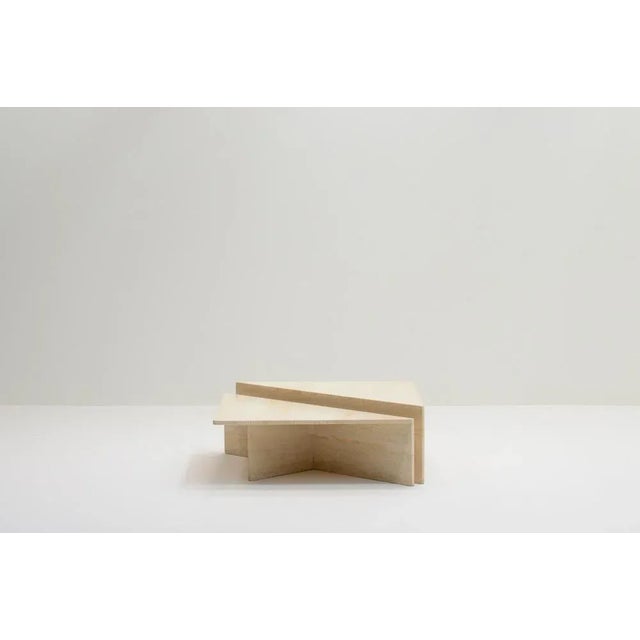 Italian Travertine Triangle Coffee Table from Up&Up, 1970s, in Very Good conditions. Designed 1970 to 1979 I have official...