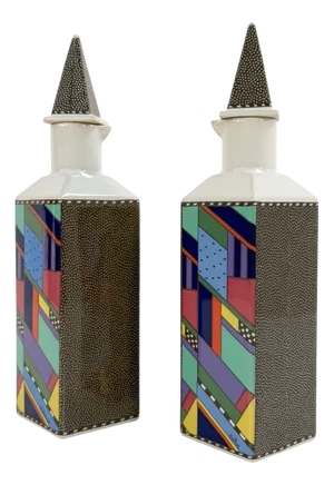Metropol Vinegar & Oil Set by Barbara Brenner for Rosenthal, 1990s, Set of 2