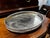 Silver Plate Gallery Tray on Bun Feet For Sale - Image 5 of 7