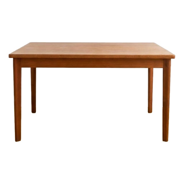 Vintage Danish Teak Extensions Table by BRDR Furbo, 1960s For Sale