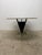 Postmodern Stanley J Friedman Arrowhead Dining Table With Custom Travertine Top for Brueton For Sale - Image 3 of 18
