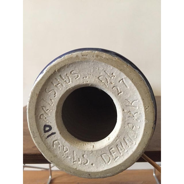 Model DL/27 Blue Table Lamp by Annelise and Per Linnemann-Schmidt for Palshus, 1960s For Sale - Image 4 of 6