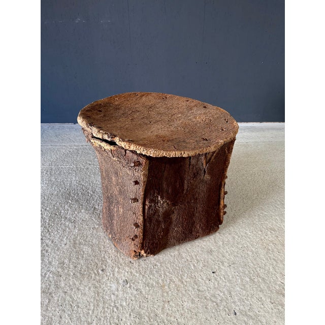 Artisan Cork Side Table, Portugal, Early 20th Century For Sale - Image 4 of 18