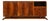 Art Deco Walnut Sideboard, 1940s, Central Europe For Sale
