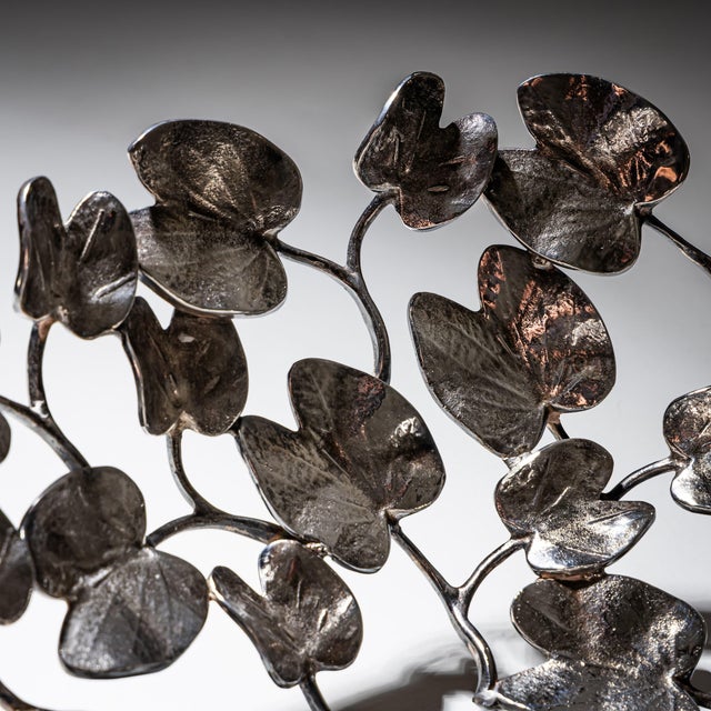 Silver-Plated Bowl Model "Kachnar Ii" by Mann Singh (India, B. 1977) for Driade, Italy, Designed 1994 For Sale - Image 4 of 12
