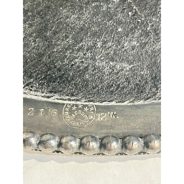 Antique Quadruple Plate Mirrored Plateau Vanity Tray For Sale - Image 16 of 16