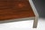 Mid Century Rosewood Chrome Square Milo Baughman Style Coffee Table For Sale - Image 11 of 11