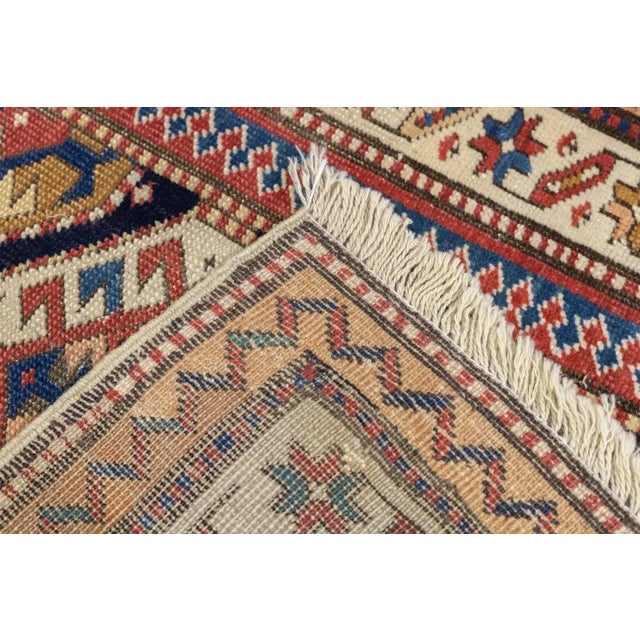 Antique Shirvan Rug 3'4'' x 9'6'' For Sale - Image 4 of 12