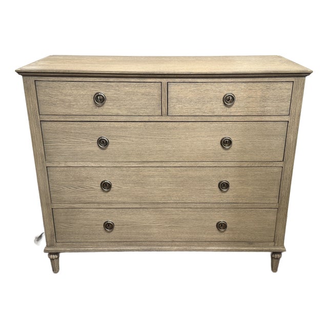 Restoration Hardware Maison Collection Dresser, Light Oak For Sale