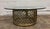 Vintage Boho Style Rattan and Glass Round Coffee Table Cocktail Table For Sale - Image 14 of 15