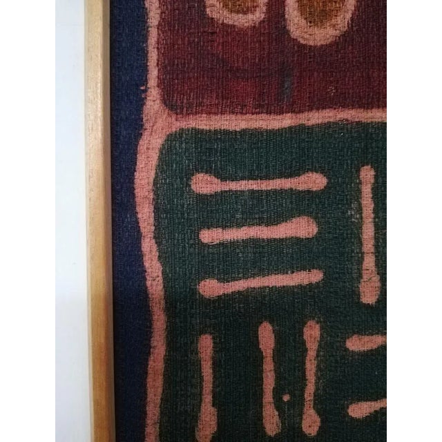 1940s African Sadza Batik Tapestry, 1940 For Sale - Image 5 of 9