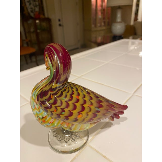 Archimede Seguso La Tour d'Argent Murano Glass Duck For Sale - Image 4 of 9