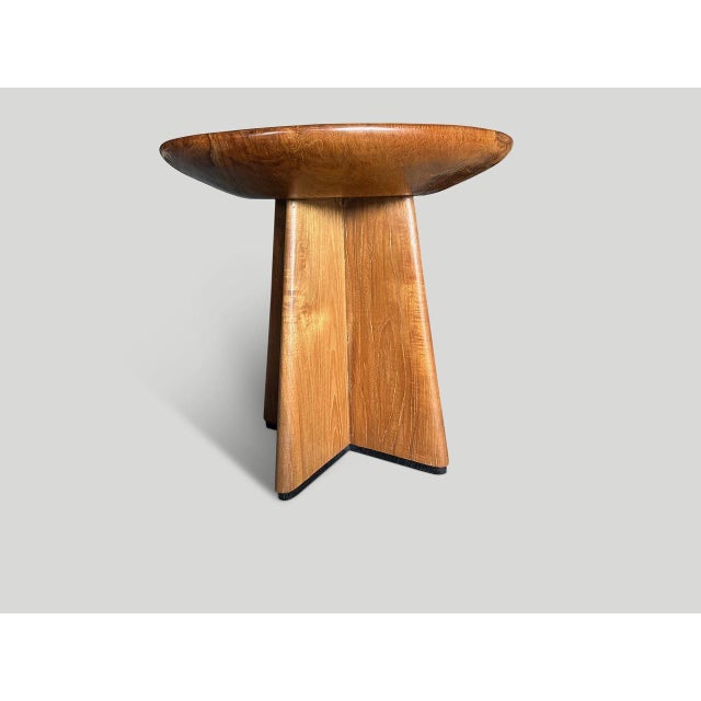 Andrianna Shamaris Mid Century Couture Large Side Table or Entry Table For Sale - Image 16 of 18