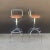 Metal 1990s Set of 4 Vintage Chrome Barstools For Sale - Image 7 of 11