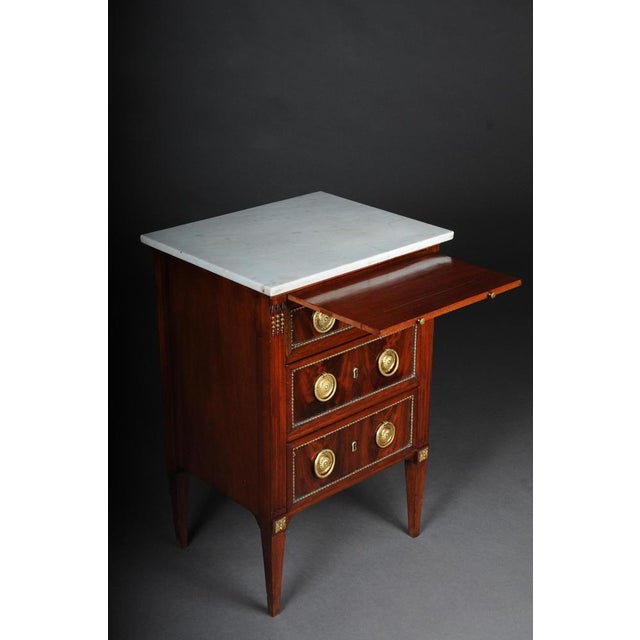 Wood 19th Century Louis XVI Classicism Chest of Drawers For Sale - Image 7 of 18