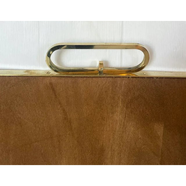 Vintage Mirror with Hook, 1970s For Sale - Image 6 of 7