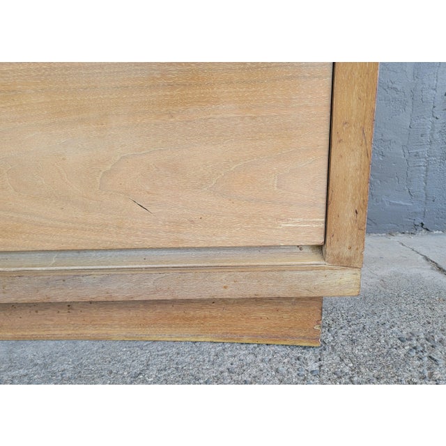 Kent Coffey Cerused Walnut Mid-Century Modern Low Dresser For Sale - Image 12 of 14