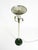Tall, rare murano glass floor lamp in style of carlo scarpa from the 1950s. Made in italy. the lamp's base is made of...