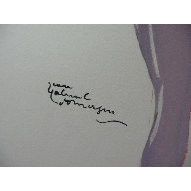 Modern Jean-Gabriel Domergue, A Dancer, Lithograph For Sale - Image 3 of 4