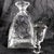 1950s Cut Crystal Decanter With Etched Fruit Design For Sale - Image 4 of 7