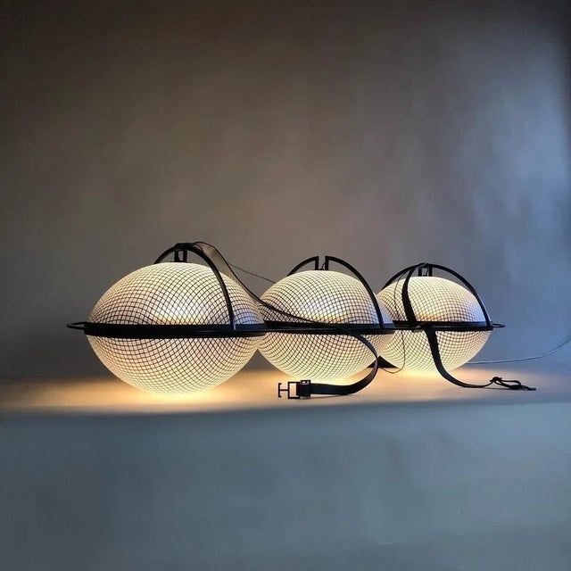 Contemporary Zip ZOL3 Suspension Lamp by Coralie Beauchamp For Sale - Image 3 of 7