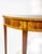 Mid 20th Century RBC Neoclassical Directoire Mahogany Inlay Demilune Table For Sale - Image 9 of 12