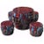 1980s Out Door & in Door Chinese Red Clay Round Garden Tea Set - 5 Pieces For Sale - Image 5 of 7