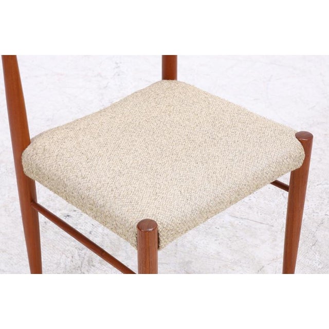 Wood Chairs in Teak by Henry W. Klein for Bramin, Set of 4 For Sale - Image 7 of 17