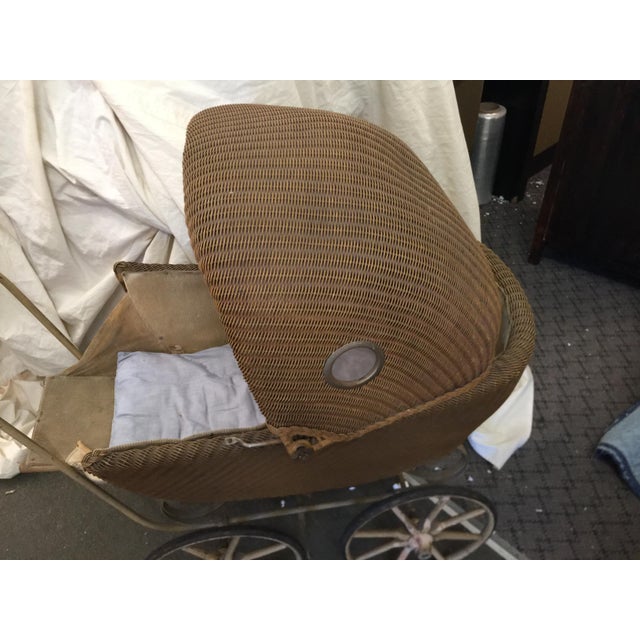 Antique Wicker Baby Buggy Chairish