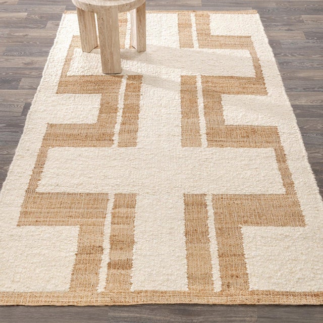 Textile Kava Natural Ivory Rug - 2 X 3 For Sale - Image 7 of 7