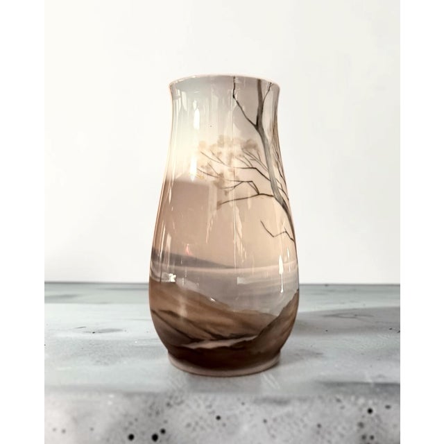 Mid-20th Century Porcelain Vase from Bing & Grøndahl, Denmark For Sale - Image 6 of 6