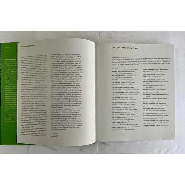 Pete Dye Golf Courses: 50 Years of Visionary Design, by Joel Zuckerman, 2008, First Printing For Sale - Image 4 of 7