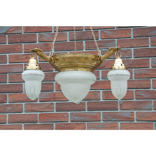 1950s Chandelier, Western Europe, 1950s For Sale - Image 5 of 8