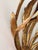 1960s Pair of Italian Gilt Tole Candle Sconces For Sale - Image 4 of 10