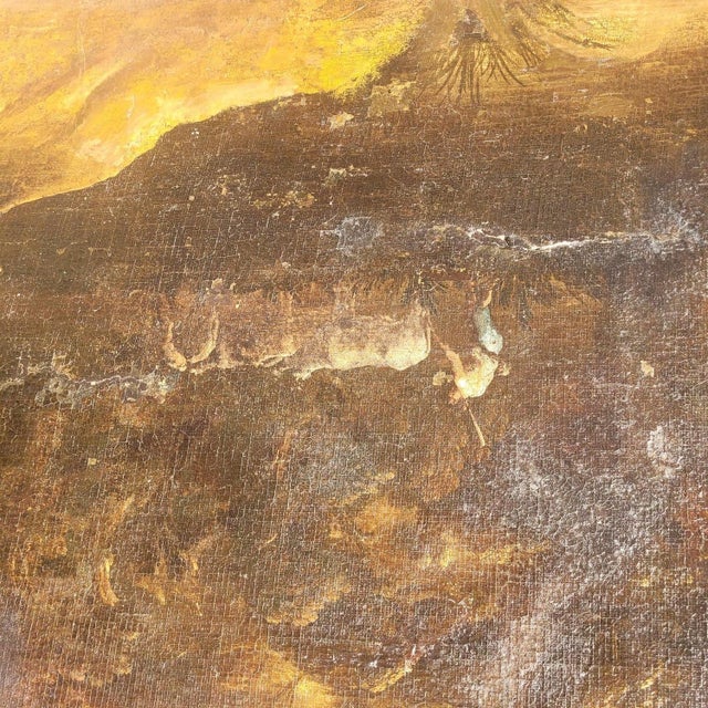 Animated Landscape, 17th Century, Oil on Canvas, Framed For Sale - Image 16 of 18