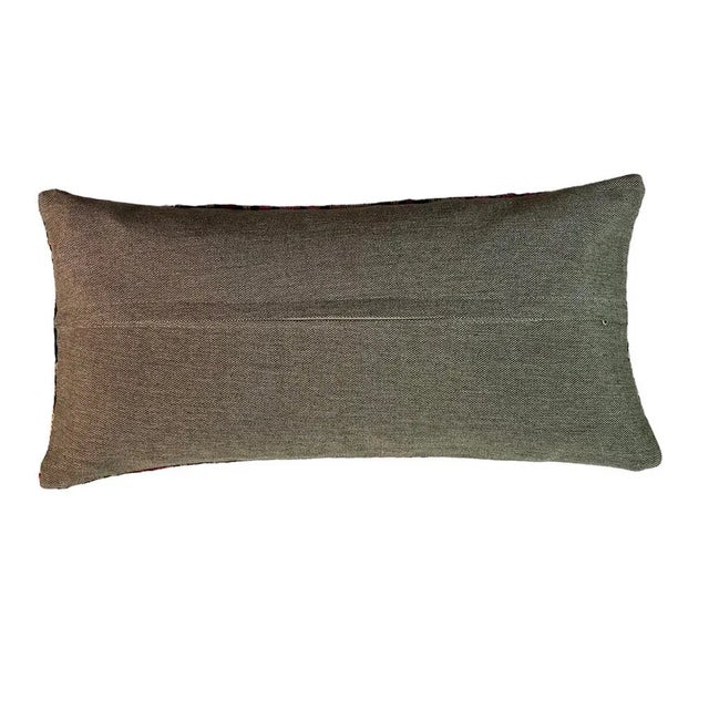 Vintage Turkish Kilim Cushion Cover, 1970s For Sale - Image 3 of 11