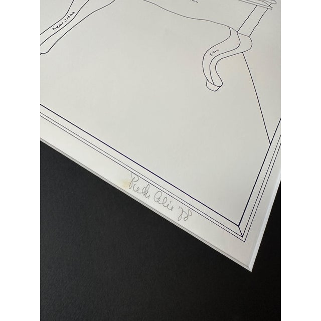 Pieter Celie, Untitled, 1960s, Screen Print on Paper, Framed For Sale - Image 4 of 13