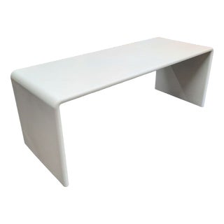 Vintage Space Age Fiberglass Desk, 1970s For Sale