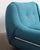 1970s Italian Tubular Lounge Chairs in Blue Bouclé — A Pair For Sale - Image 9 of 12