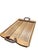 Stitched Leather and Wood Service Tray from Jacques Adnet, 1950s For Sale - Image 4 of 7