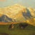 Eugenio Spreafico, Alpine View with Cows, Oil Painting on Canvas For Sale - Image 3 of 9