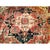 Ivory Antique Persian Heriz Serapi Rug, Hand-Knotted Wool, Geometric Medallion Pattern, Ivory & Rust-Red, 10x12 For Sale - Image 8 of 11