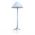 Serge Roche Style Faux Bois Floor Lamp For Sale